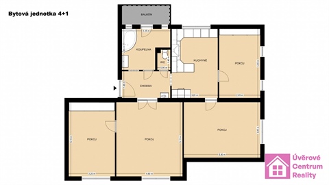 Prodej bytu 4+1, 105 m² 14