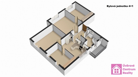 Prodej bytu 4+1, 105 m² - 2