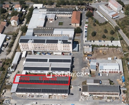 Pronájem skladu / haly, 1 090 m² 2