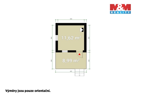 Prodej chaty / chapuly, 11 m² 10