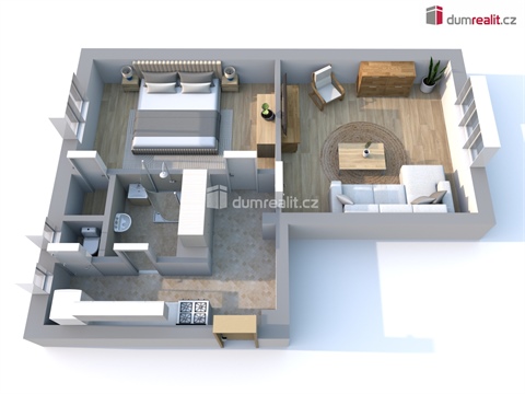 Prodej bytu 2kk, 53 m² - 24
