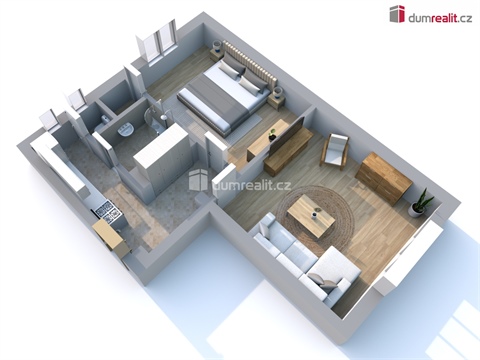 Prodej bytu 2kk, 53 m² - 26