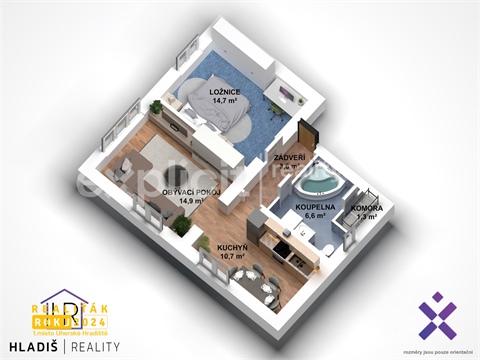 Prodej bytu 2+1, 51 m² 20