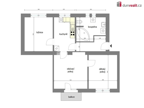 Prodej bytu 3+1, 71 m² - 20