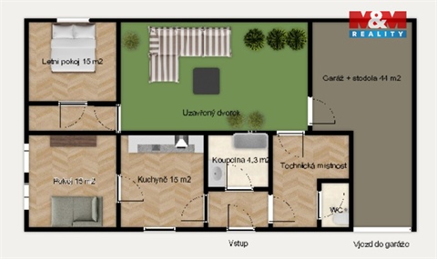 Prodej rodinného domu, 72 m² 10