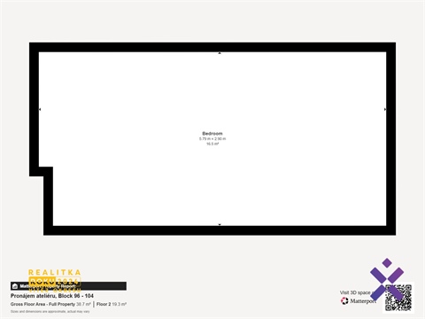 Pronájem bytu 1kk, 38 m² - 10