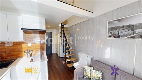 Pronájem bytu 1kk, 38 m² 2