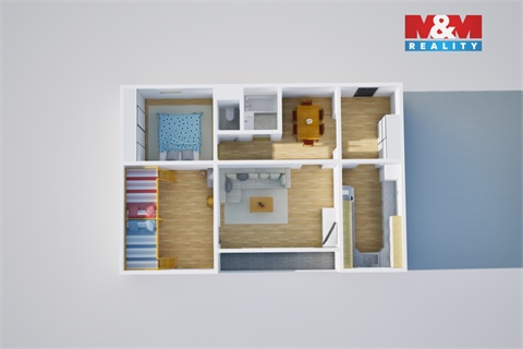 Prodej bytu 3+1, 72 m² - 12