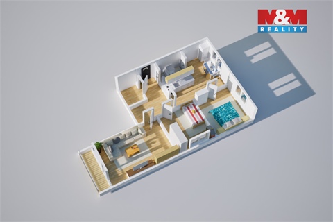 Prodej bytu 3+1, 65 m² 10