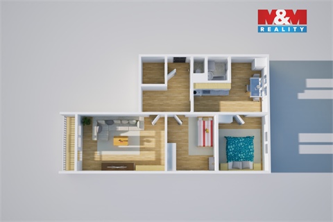 Prodej bytu 3+1, 65 m² 8