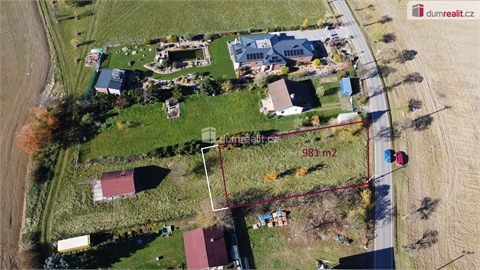 Prodej stavebního pozemku, 981 m² 2