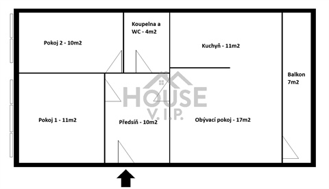 Pronájem bytu 3kk, 63 m² 16