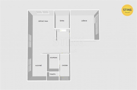 Pronájem bytu 2kk, 63 m² 14