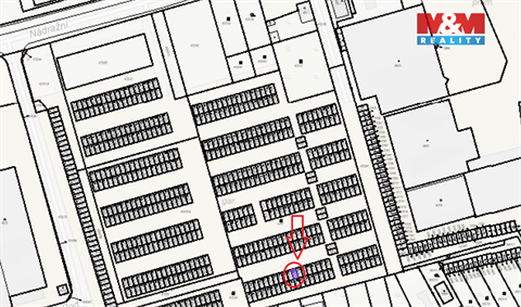 Pronájem garáže, 19 m² - 0