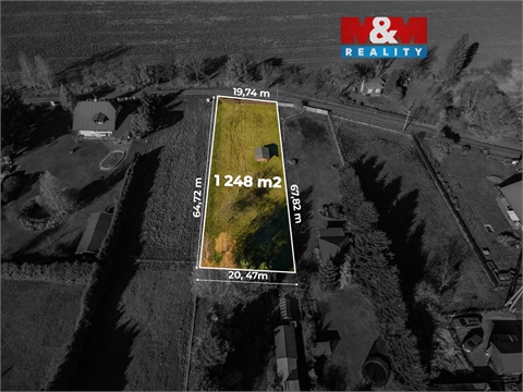 Prodej stavebního pozemku, 1 284 m² 0