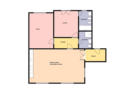 Pronájem bytu 3kk, 99 m² - 6