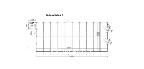 Pronájem skladu / haly, 1 500 m² - 4