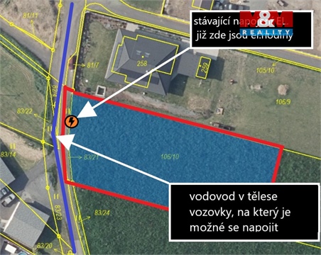 Prodej stavebního pozemku, 1 845 m² 10