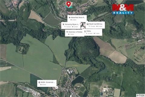 Prodej stavebního pozemku, 1 845 m² 12