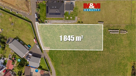 Prodej stavebního pozemku, 1 845 m² 0