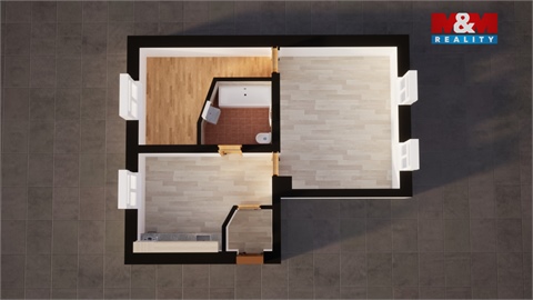 Prodej bytu 2+1, 54 m² - 8