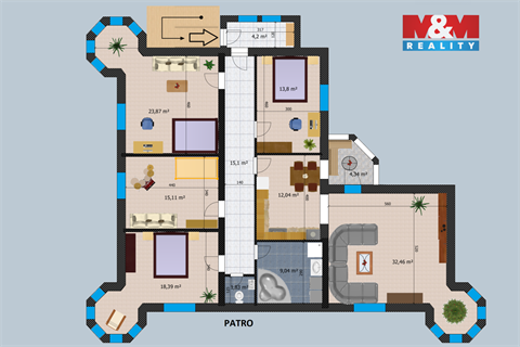 Prodej rodinného domu, 295 m² - 20