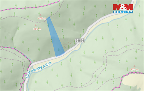 Prodej lesu, 12 967 m² - 0