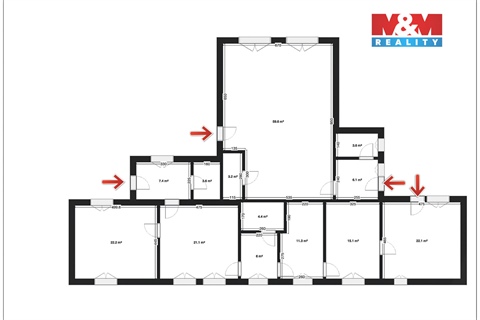 Prodej rodinného domu, 186 m² 12