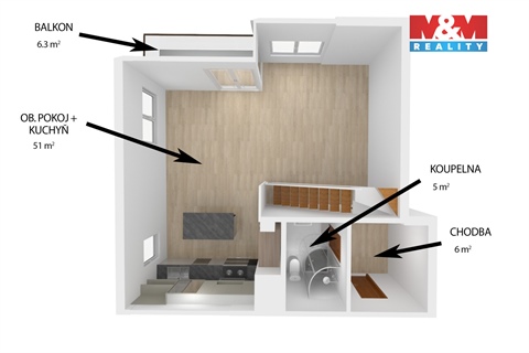 Pronájem bytu 4kk, 151 m² 6