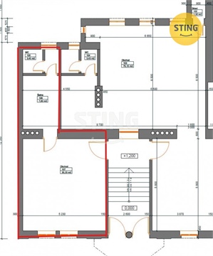 Pronájem komerčního objektu, 43 m² - 10