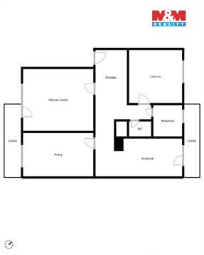 Prodej bytu 3+1, 80 m² 12
