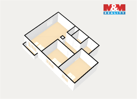 Prodej bytu 3kk, 67 m² - 12