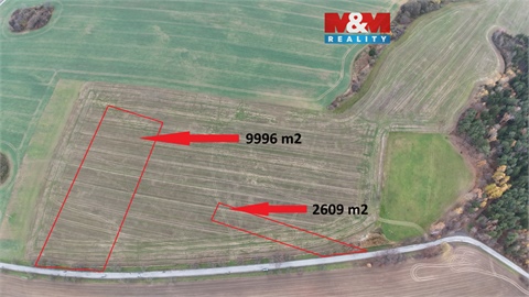 Prodej zemědělské půdy, 12 605 m² 0