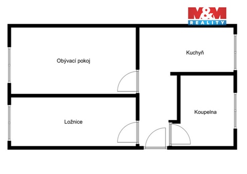 Prodej bytu 2+1, 51 m² - 8