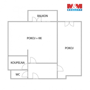 Prodej bytu 2kk, 56 m² 12