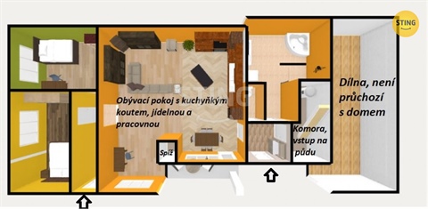 Prodej rodinného domu, 110 m² 8