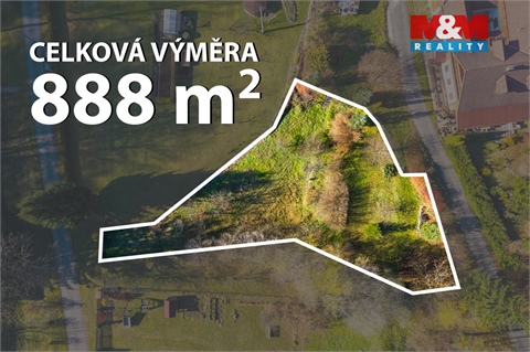 Prodej stavebního pozemku, 888 m² - 2