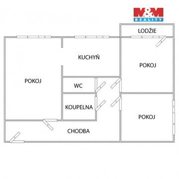 Prodej bytu 3+1, 73 m² 10