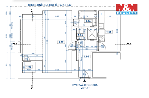 Prodej bytu 1+1, 36 m² - 12