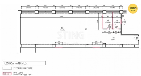 Pronájem komerčního objektu, 116 m² - 4