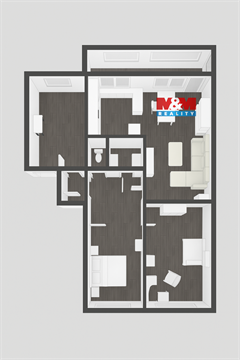 Prodej bytu 4kk, 78 m² 0