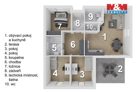 Prodej rodinného domu, 85 m² - 16
