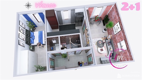 Pronájem bytu 2+1, 55 m² 4