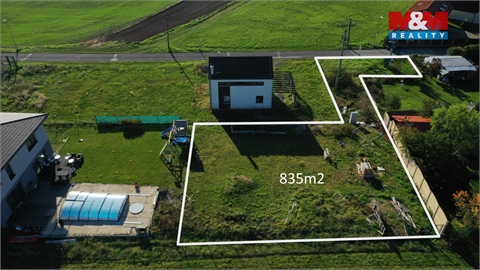 Prodej stavebního pozemku, 835 m² - 0