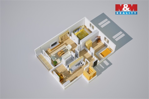 Prodej bytu 3+1, 61 m² 10