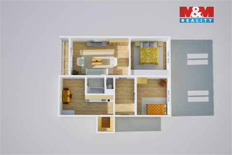 Prodej bytu 3+1, 61 m² 8