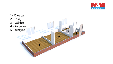 Prodej bytu 2+1, 57 m² - 10
