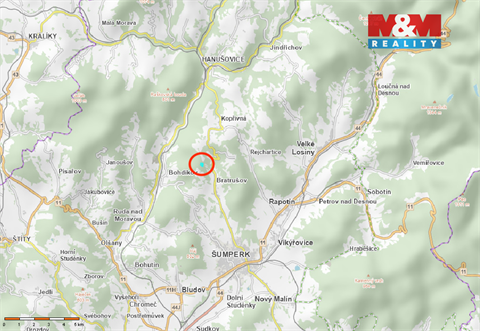 Prodej lesu, 19 245 m² 2