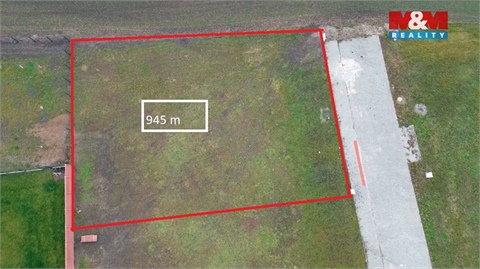 Prodej stavebního pozemku, 945 m² - 2