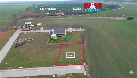 Prodej stavebního pozemku, 945 m² - 0